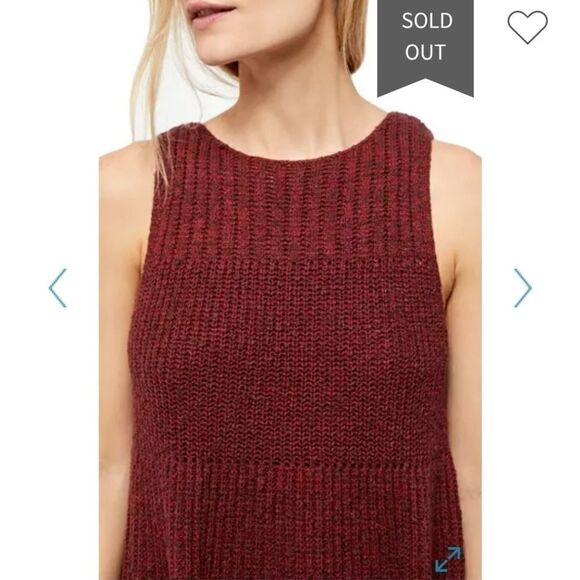 Free people waterfall ruffle sleeveless dr… - Picture 5 of 9